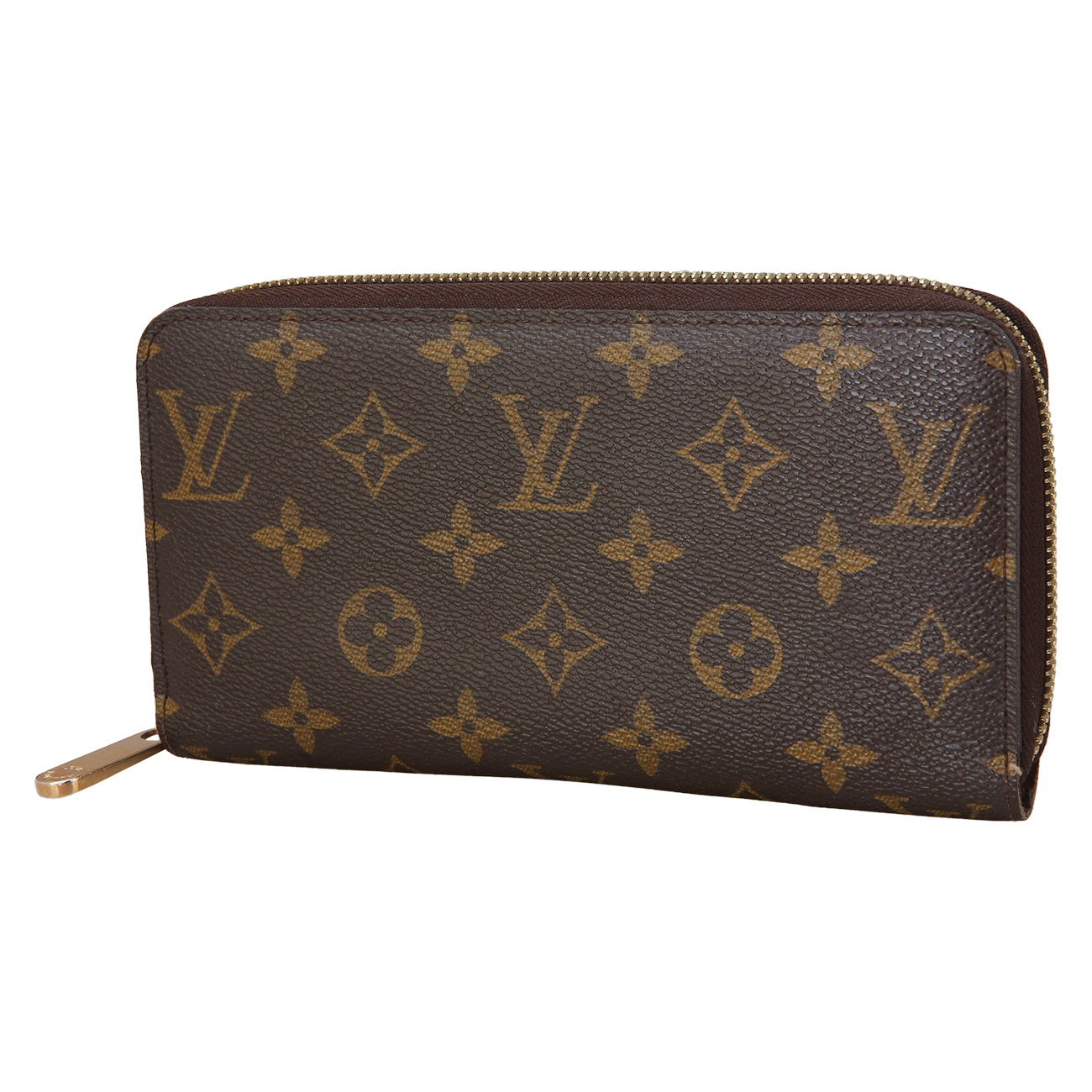 LOUIS VUITTON(USED)루이비통 모노그램 지퍼 장지갑